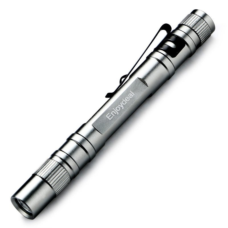 enjoydeal 5PCS Pen Flashlights 1000LM Ultra Slim Portable LED Penlight Pocket Pen Light Flashlight with Clip for Indoor Outdoor - Image 2